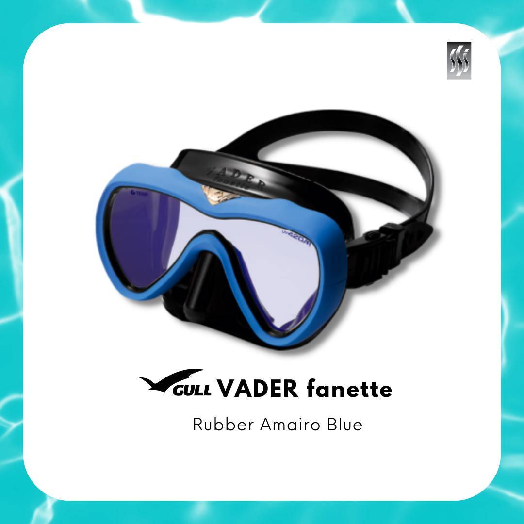 【潛水用品】GULL VADER Fanette 潛水面鏡