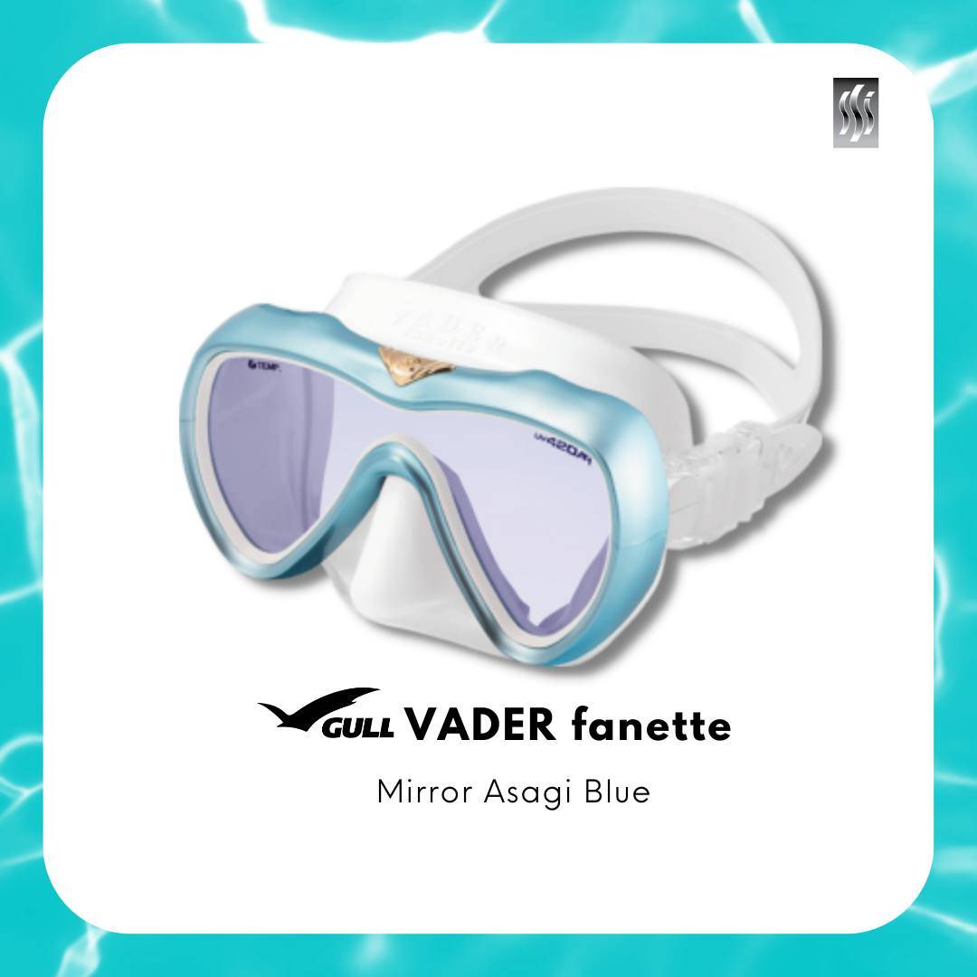 【潛水用品】GULL VADER Fanette 潛水面鏡